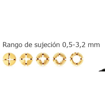 Mini electric drill with 0.5-3.2 mm chuck. 2