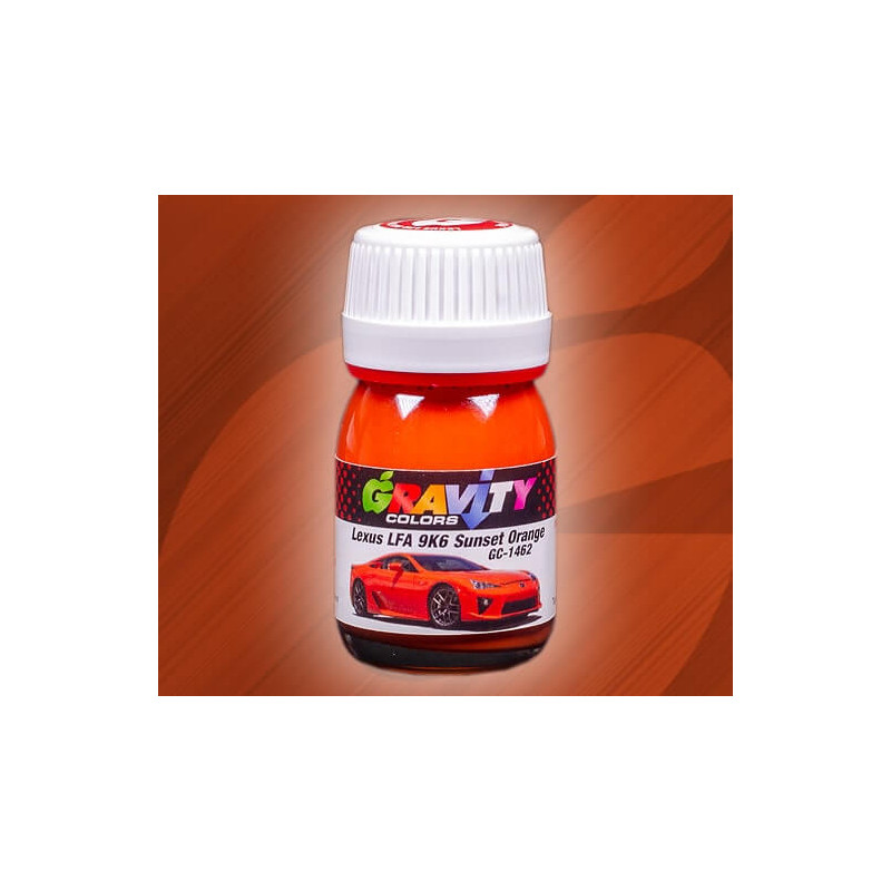 Lexus LFA 9K6 Sunset Orange