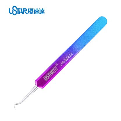 U-STAR UA-90232 Colorful Tweezers S-Shape