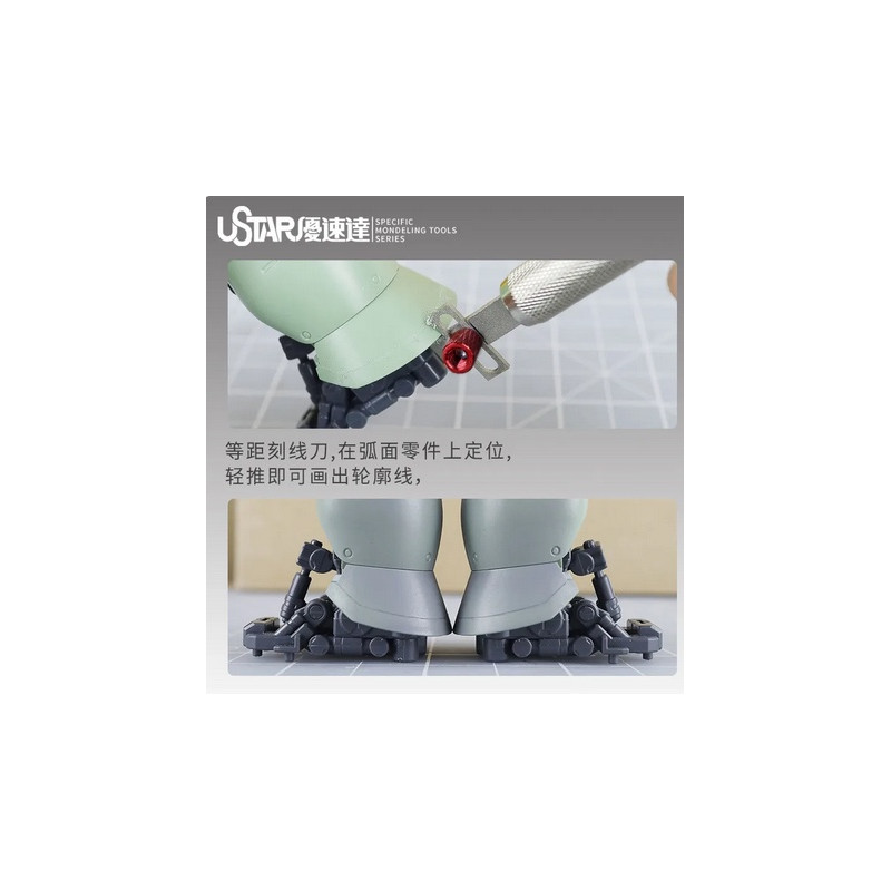 U-STAR UA-91906 Medeling Flat Chisel Blade