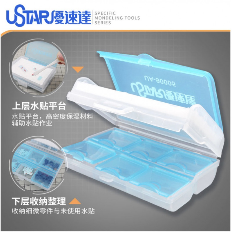 UA-90005 Box used for use Water transfer stickers