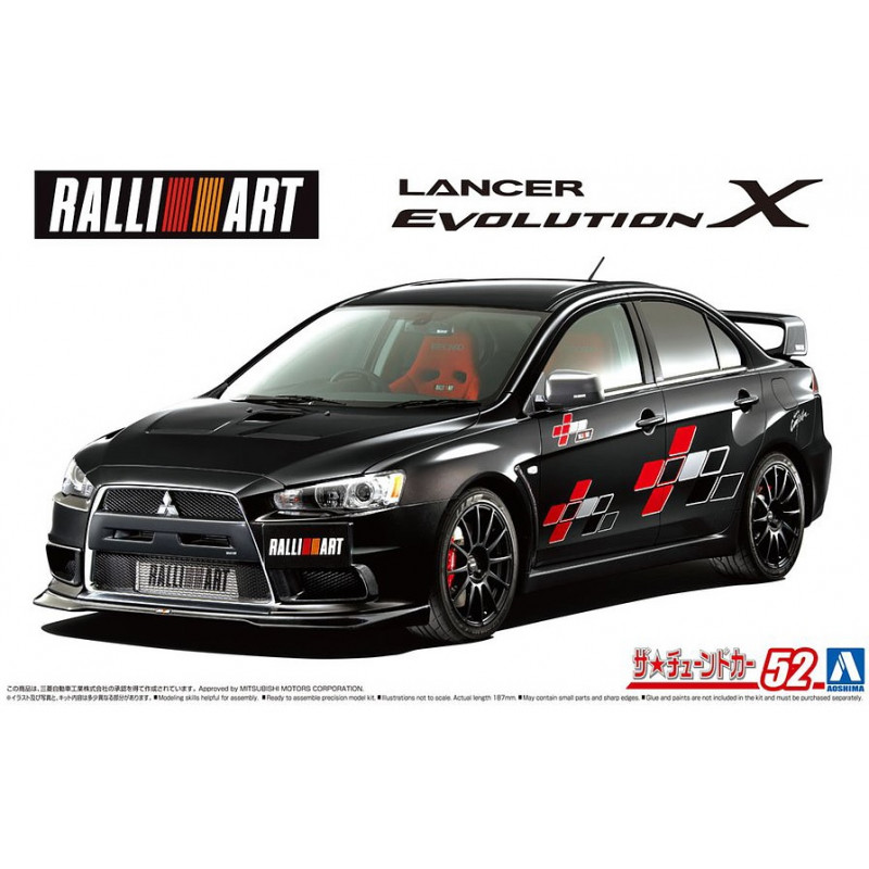 MITSUBISHI RALLIART CZ4A LANCER EVOLUTION X 2007