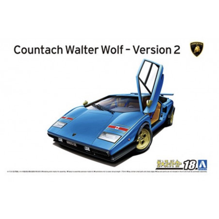 Lamborghini Countach 5000 Quattrovalvole 1/24