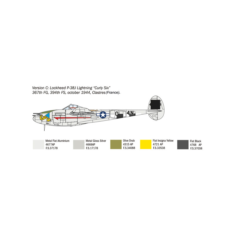 Lockheed T-33A Shooting Star, calcas españolas 1/72