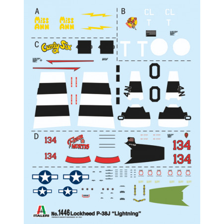 Lockheed T-33A Shooting Star, calcas españolas 1/72