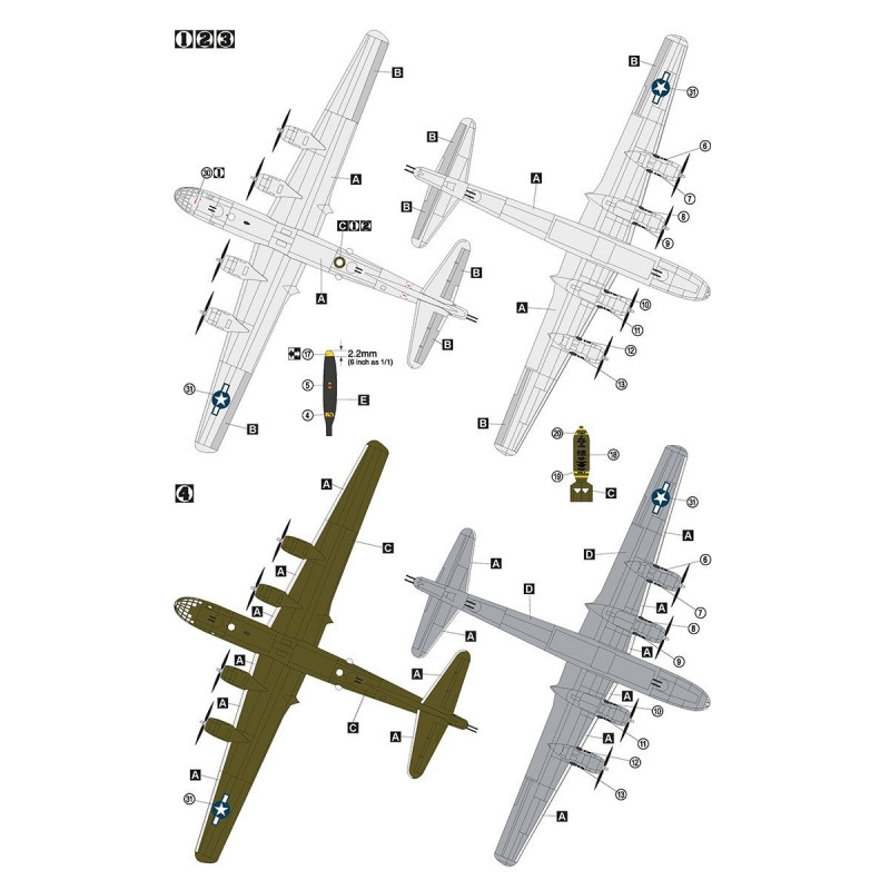 B-29 Superfortress 1/72