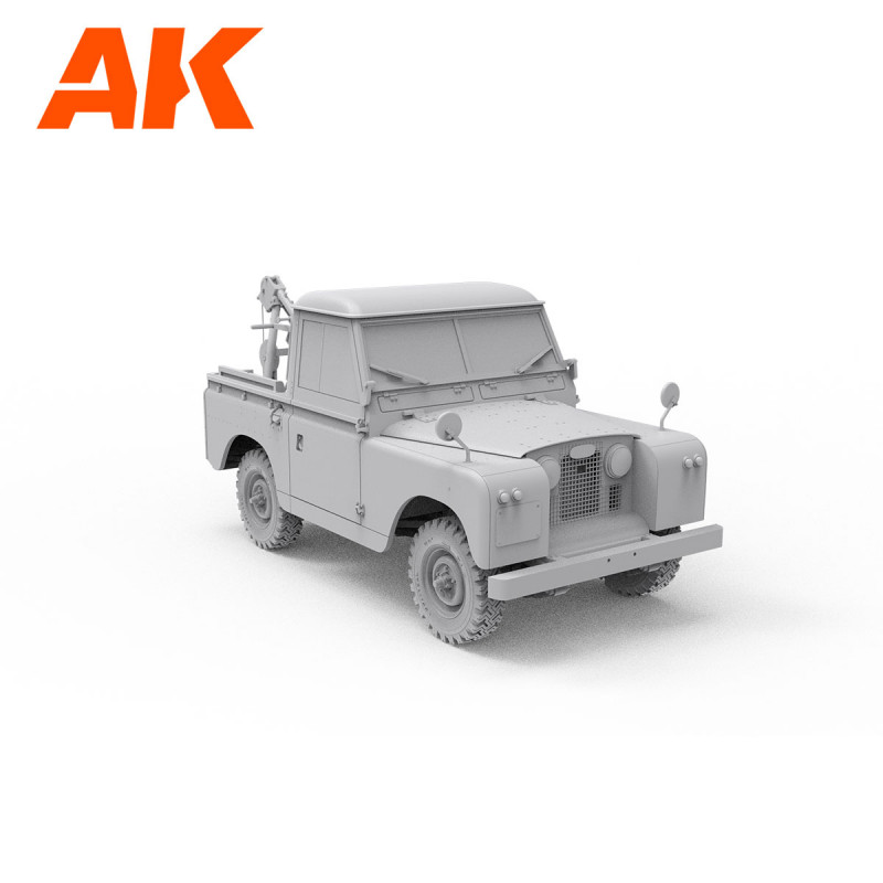 LAND ROVER 88 SERIES IIA CRANE-TOW TRUCK 1/35