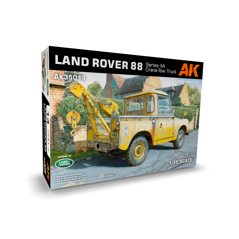 LAND ROVER 88 SERIES IIA CRANE-TOW TRUCK 1/35