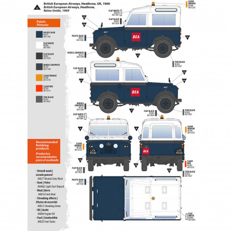 LAND ROVER 88 SERIES IIA STATION WAGON 1/35