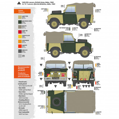 LAND ROVER 88 SERIES IIA ROVER 8 1/35
