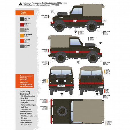 LAND ROVER 88 SERIES IIA ROVER 8 1/35