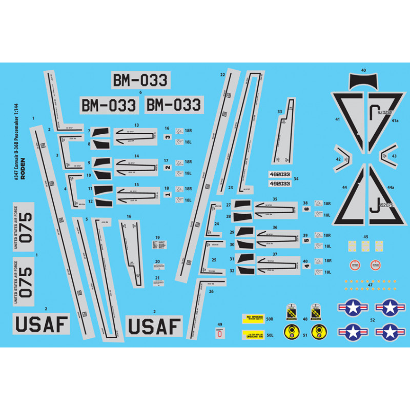 Convair B-36 Peacemaker 1/144