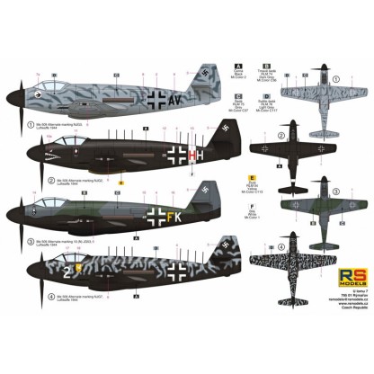 Henschel Hs 132C 1/72 2