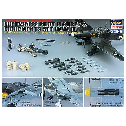 PILOTOS ALEMANES Y EQUIPO 1/48