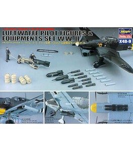 PILOTOS ALEMANES Y EQUIPO 1/48