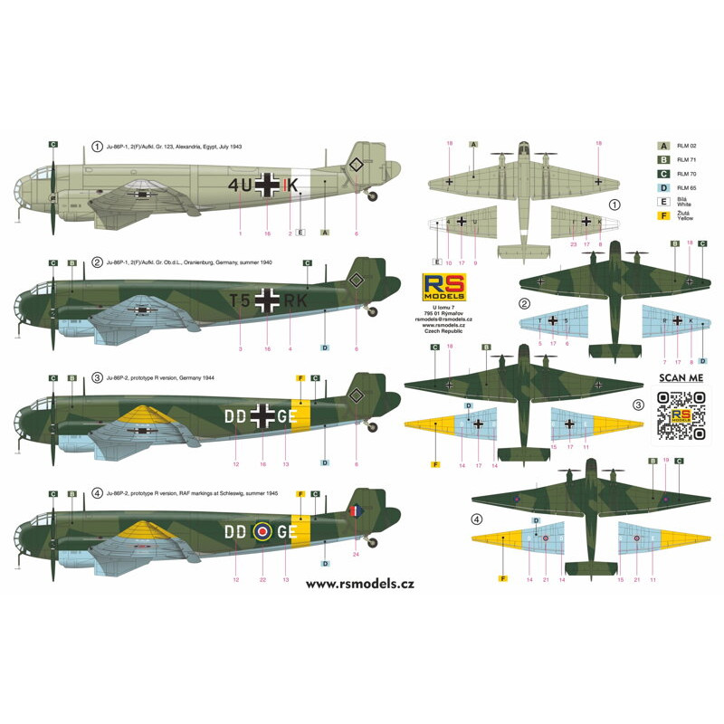 Henschel Hs 132C 1/72