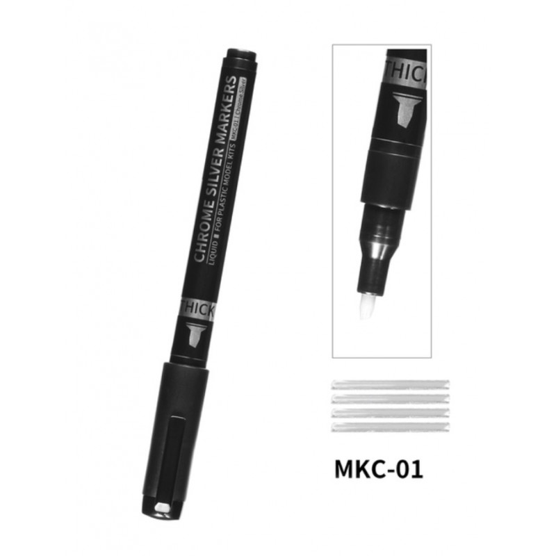 Rotulador cromo 1 mm.