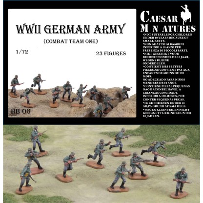 German Infantry (WWII) Army Combat Team 1 1/72