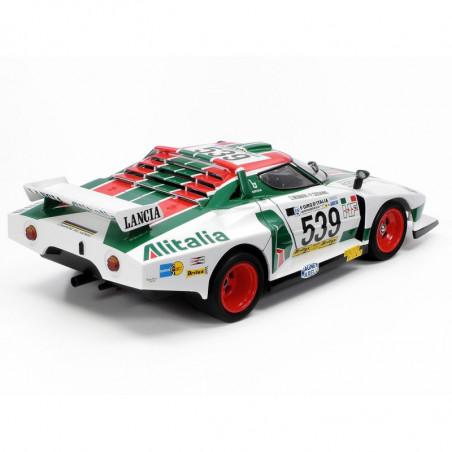Lancia Stratos Turbo (Silver Color Plated) 1/24