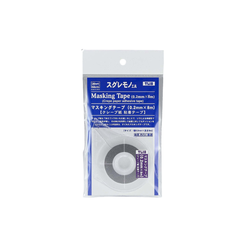 Trytool cinta enmascarar 0.2mm x 8 metros (TL-18)