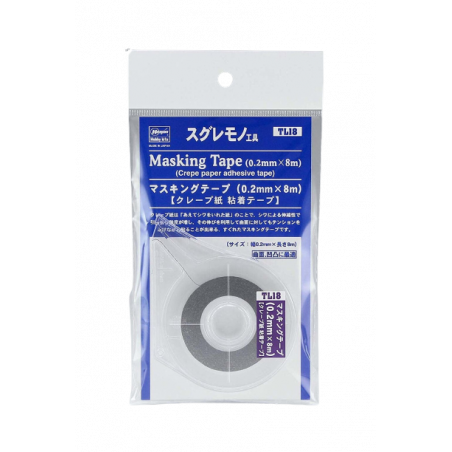 Trytool cinta enmascarar 0.2mm x 8 metros (TL-18)