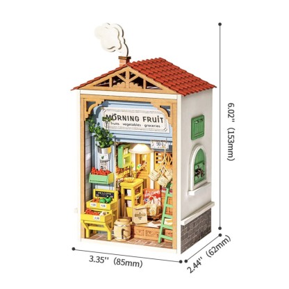 Rolife Morning Fruit Store DIY Miniature House DS009 1  2