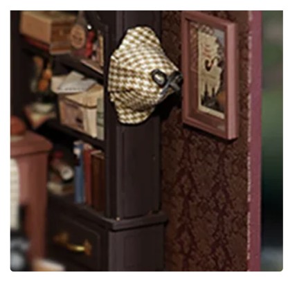 Rolife Miniature House Kit - Mose's Detective Agency DG157 2