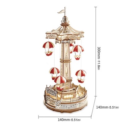 Torre de paracaidas. Kit para montar. 2