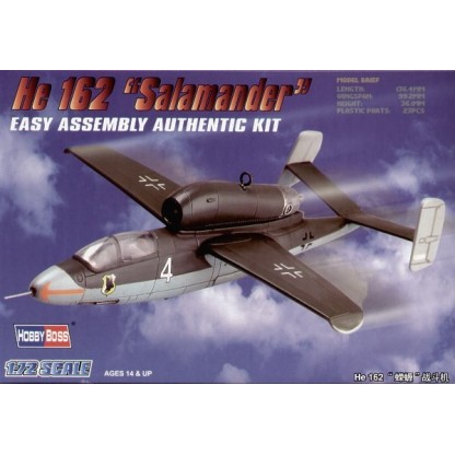 Heinkel He 162 Salamander 1/72