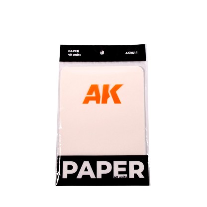 APER for AK WET PALETTE (SPARE) – RECAMBIOS DE PAPEL para PALETA HUMEDA