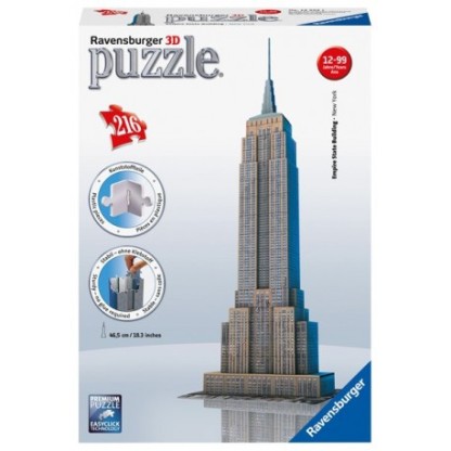 Puzzle 3D – Serie Media: Empire State Building 