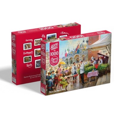 Puzzle Piazza San Marco, Venice 1000 Piezas