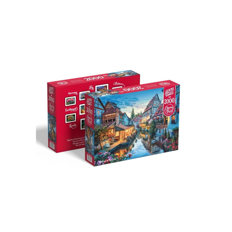 Puzzle Meet me at the Cafe, 2000 Piezas 