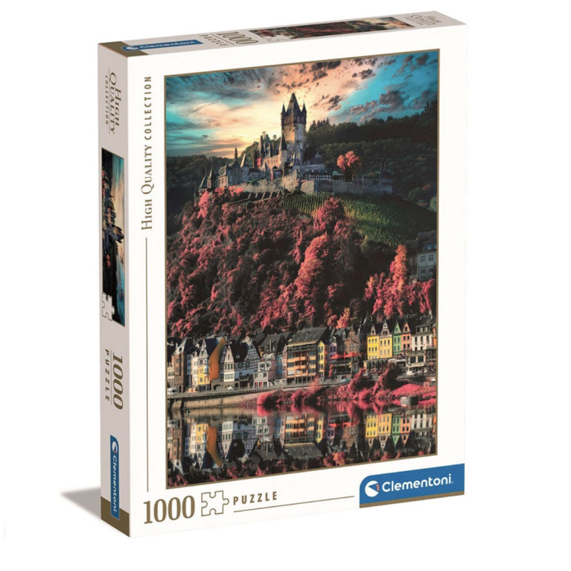 Puzzle Clementoni Castillo Zamek Cochem de 1000 Piezas 