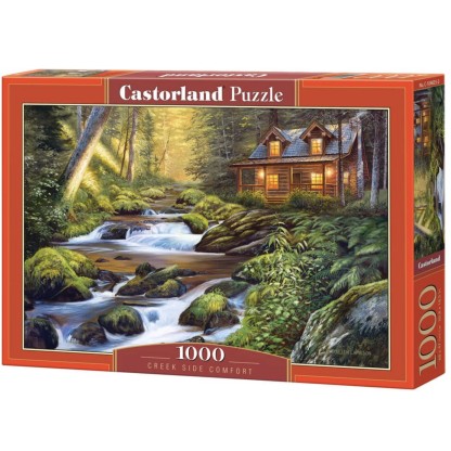 Puzzle Castorland Tranquilidad Junto al Arroyo de 1000 Pzs