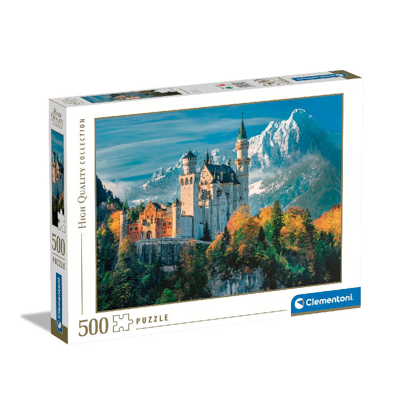 Castillo Neuschwanstein otoño- 500 Piezas 
