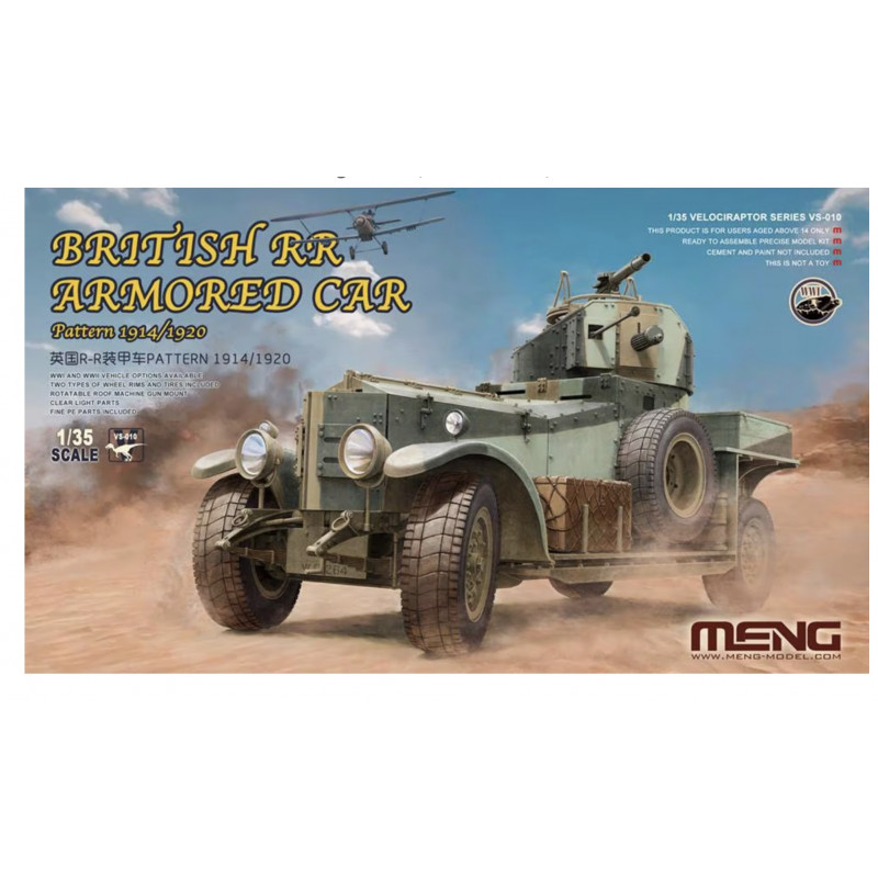 Meng Model VS012 WASP Flamethrower Jeep