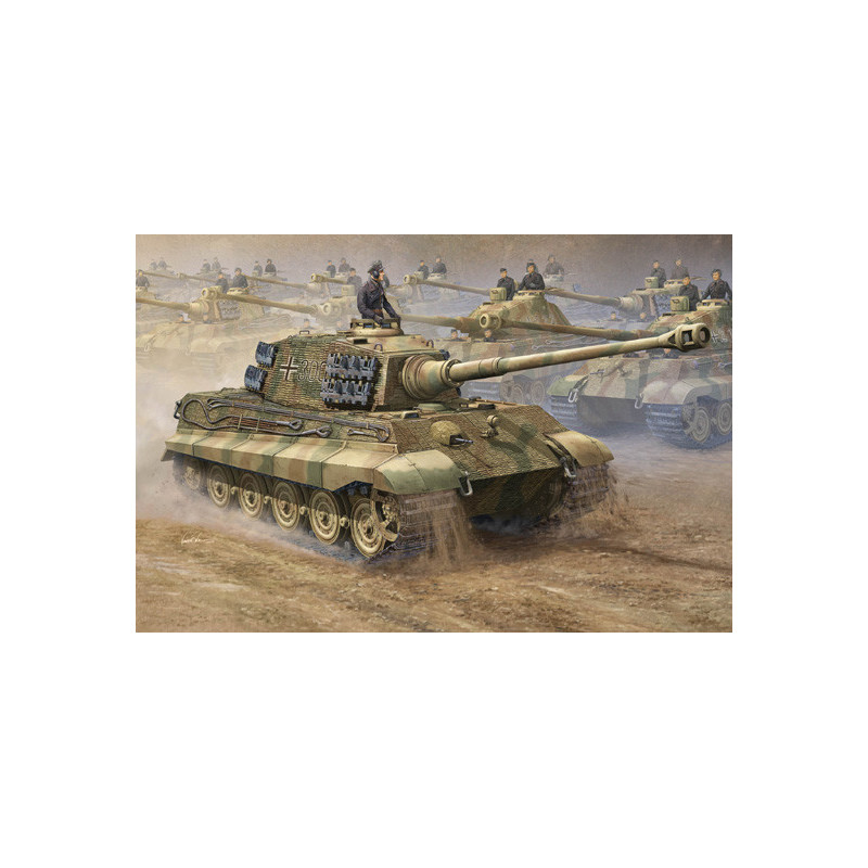 German Kingtiger 2 in1 (Henschel Turret & Porsche Turret) 1/16 