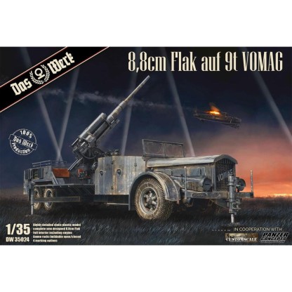 8,8 cm Flak auf 9t VOMAG 1/35 