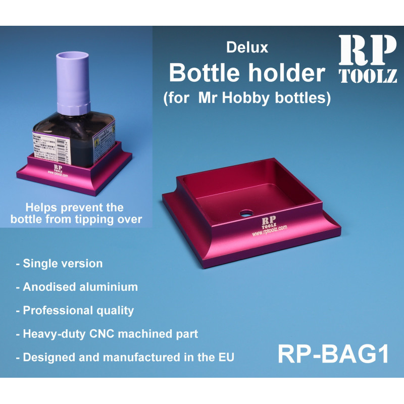 Deluxe Aluminium Holder For Gunze Bottles (PURPLE)