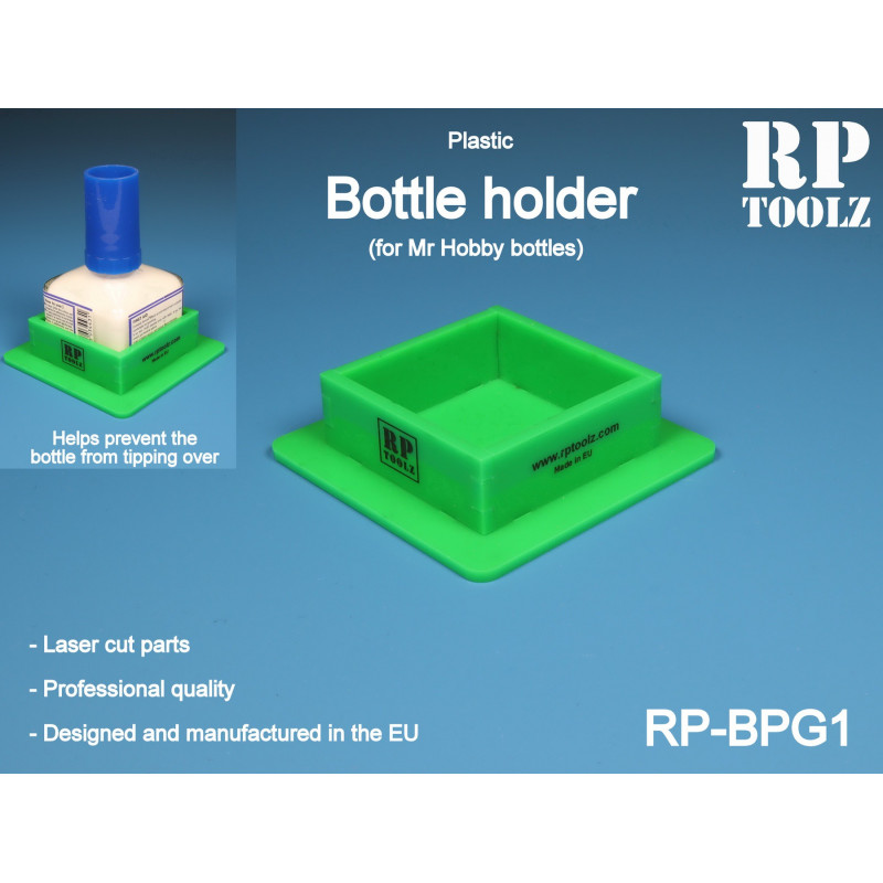 Single Plastic holder for GUNZE bottles (GREEN)