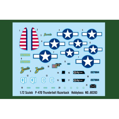 P-47D Thunderbolt Razorback 1/72 2