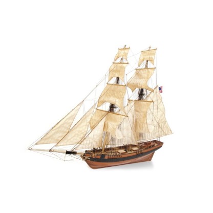 Maqueta Barco de Madera Occre Bergantín-Goleta DOS AMIGOS 1/53 