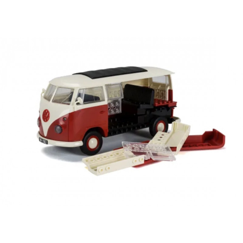J6017 QUICKBUILD VW Camper Van red