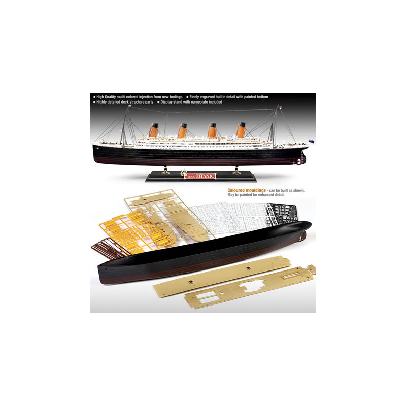 Titanic (MCP Version)   MCP Multi Coloured Parts) 1/400