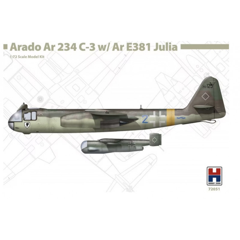 Arado Ar 234 C-3 w/ Ar E381 Julia