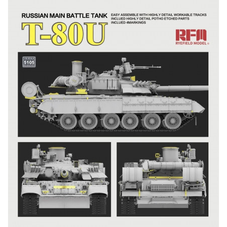 T-80U Russian MBT