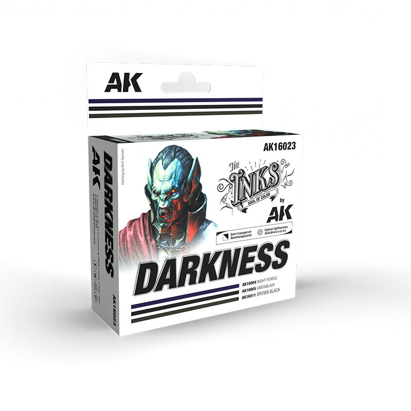 SET DE TINTAS OSCURAS – DARKNESS INK SET
