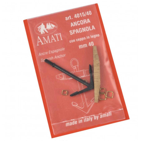 Ancla española 40 mm.
