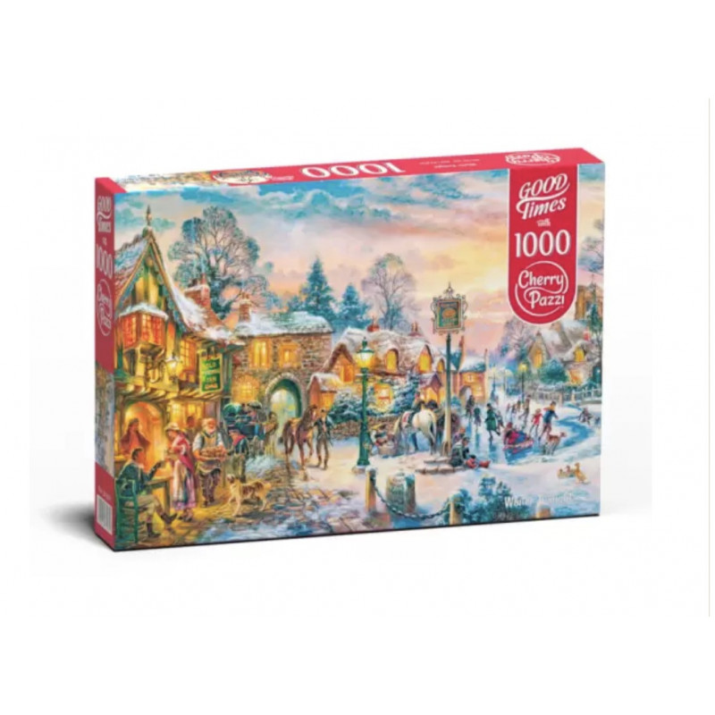 Puzzle Cherry Pazzi Crepúsculo de Invierno de 1000 Piezas